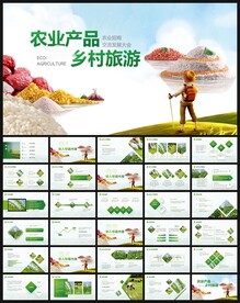 农产品销售农村旅游PPT