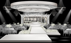 小香风极简婚礼