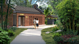 公共厕所效果图