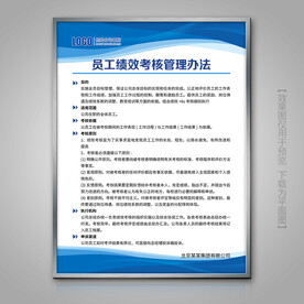 公司员工绩效考核管理办法