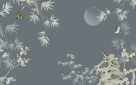 高清分层透明底推拉门打印图