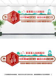 医院廉政文化墙