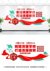 学校廉政文化墙