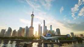 上海外滩陆家嘴4K视频