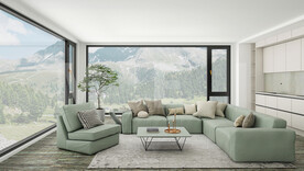 门窗场景效果图 