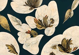 现代北欧轻奢花纹卧室地毯地垫