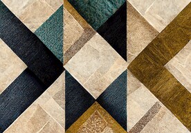 现代简约几何图形艺术地毯地垫