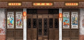 复古怀旧80后90后童年背景墙