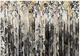 现代轻奢灰色几何客厅地毯地垫