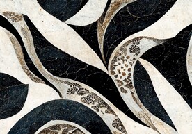 现代轻奢灰色几何客厅地毯地垫