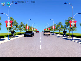 道路效果图