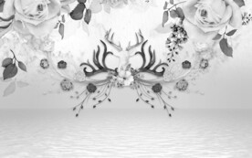 灰色 高档新无框画 TIF分层