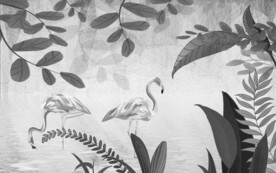 现代 高档新无框画 TIF分层