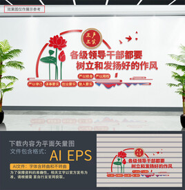 三严三实文化墙