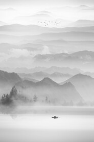 水墨山水画