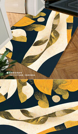 复古欧式古典高贵花纹地毯地垫