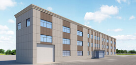 工厂办公楼设计案例效果图