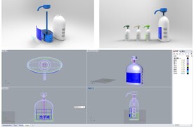 洗手瓶建模源文件