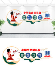 中小学校文化墙