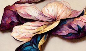 现代简约轻奢花卉门垫地毯地垫