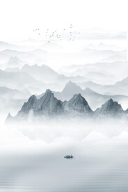 水墨画