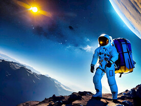 宇宙星空宇航员