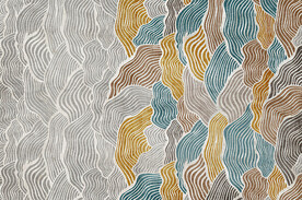 抽象线条地毯图案