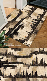 复古欧式古典高贵花纹地毯地垫