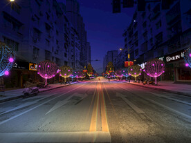 春节街道亮化PSD分层效果