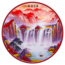 圆形鸿运当头