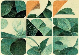 现代简约抽象几何复古地毯地垫