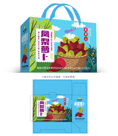 凤梨萝卜包装 