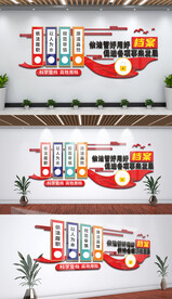 档案室用好档文化墙