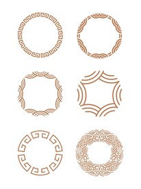 中国风边框中式古典花纹装饰边框