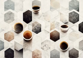 现代简约抽象几何地毯地垫