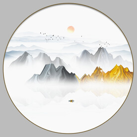 抽象水墨画