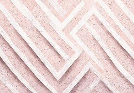 现代简约几何粉色淡雅地毯地垫