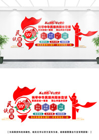 民族团结文化墙