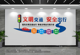 文明交通文化墙