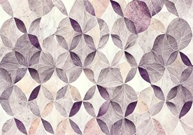 现代简约紫色淡雅地毯