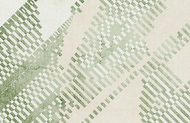 绿色色块抽象地毯