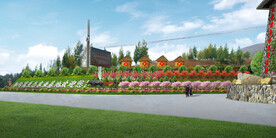 美丽乡村入口景观