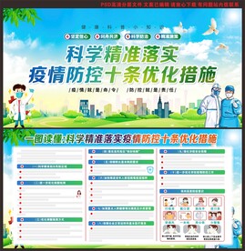 疫情防控展板