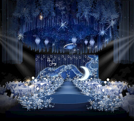 星空婚礼仪式区