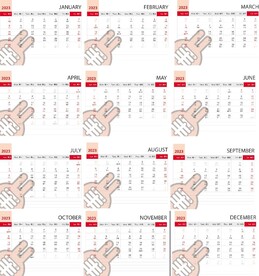 2023全年 兔台历