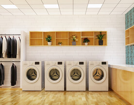洗衣房设计案例效果图