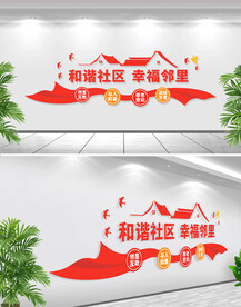 幸福社区 和谐邻里