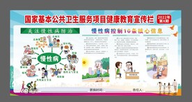 健康教育宣传栏 公共卫生服务