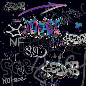 墙面涂鸦服装喷喷涂个性渐变背景