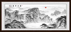 五岳独尊泰山日出